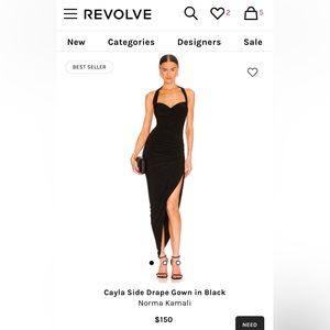 Norma Kamali Cayla Dress